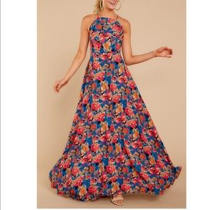 Floral Maxi Dress From Red Dress Botique
